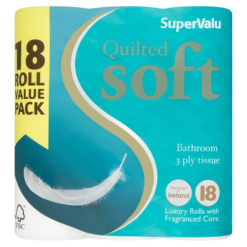 SuperValu Luxury Toilet Tissue (18 Roll) (18 Roll)