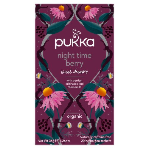 Pukka Organic Herbal Tea Night Time Berry (36 g)