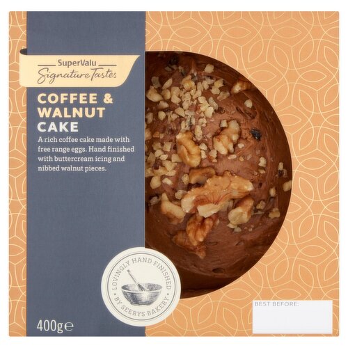 SuperValu Signature Tastes Coffee Cake (400 g) Storefront EN