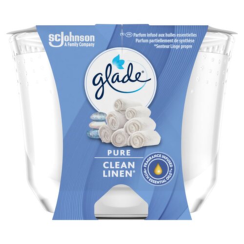 Glade Pure Clean Linen Candle (224 g)