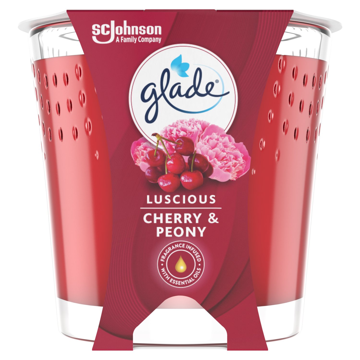 Glade Cherry & Peony Candle (129 g)