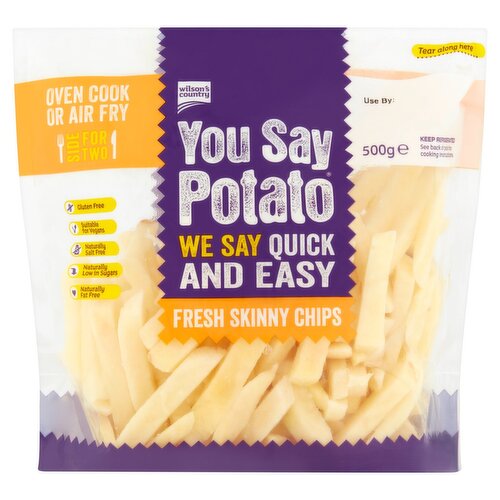 You Say Potato Fresh Cut Skinny Chips (500 g)