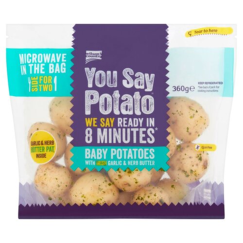 You Say Baby Potatoes with Garlic & Herb Butter (360 g)