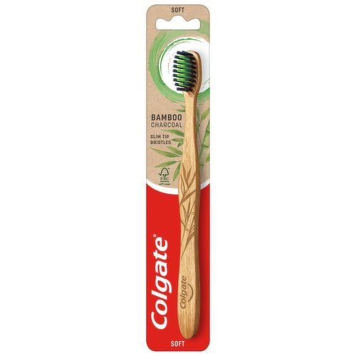 Colgate Bamboo Charcoal Soft Toothbrush (1 Piece)