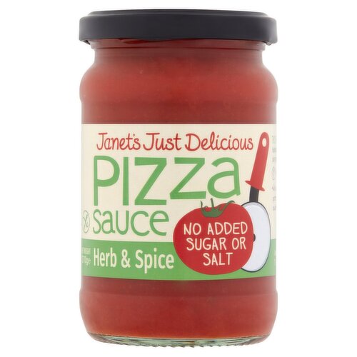 Janet's Just Delicious Herb And Spice Pizza Sauce (270 g)