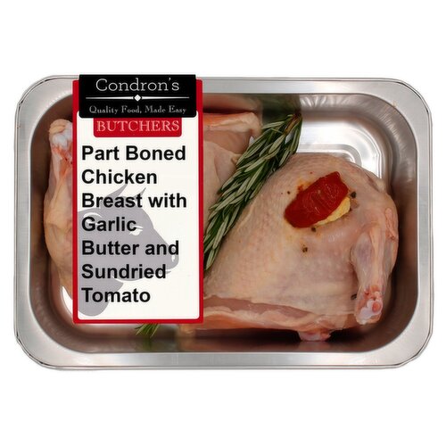 Condron's Part Boned Chicken with Garlic & Sundried Tomato (1 Piece)