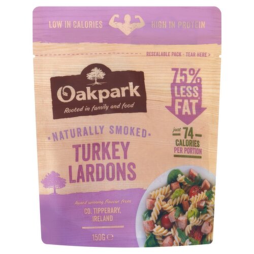 Oakpark Smoked Turkey Lardons (150 g)