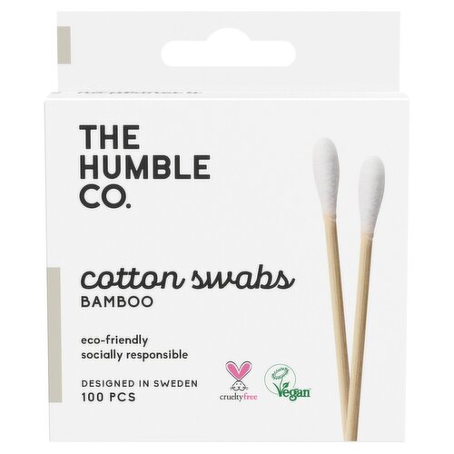 The Humble Co. Bamboo Cotton Swabs (100 Piece) Storefront EN