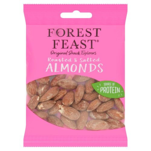 Forest Feast Roasted & Salted Almonds Bag (40 g)