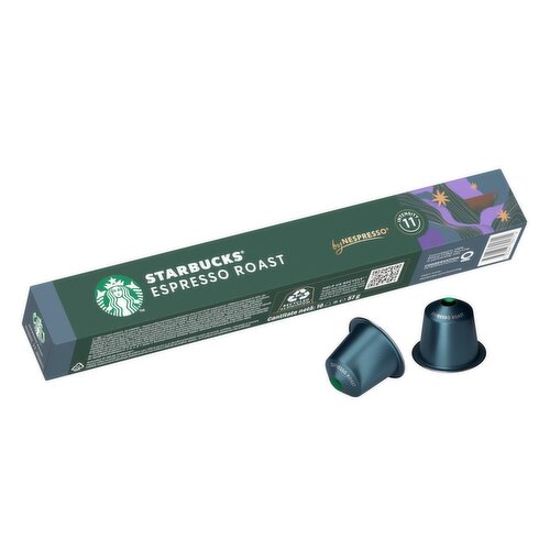 Starbucks Espresso Roast Nespresso Coffee Pods (12 x 10) - CH299