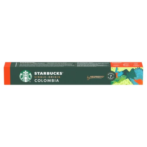 Starbucks Colombia Nespresso Coffee Capsules 10 Pack (57 g)