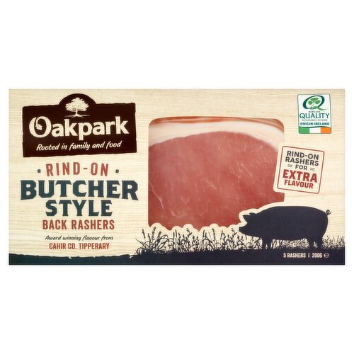 Oakpark Rind On Rasher (200 g)