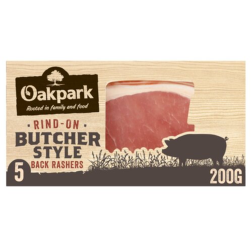 Oakpark Rind On Rasher (200 g)