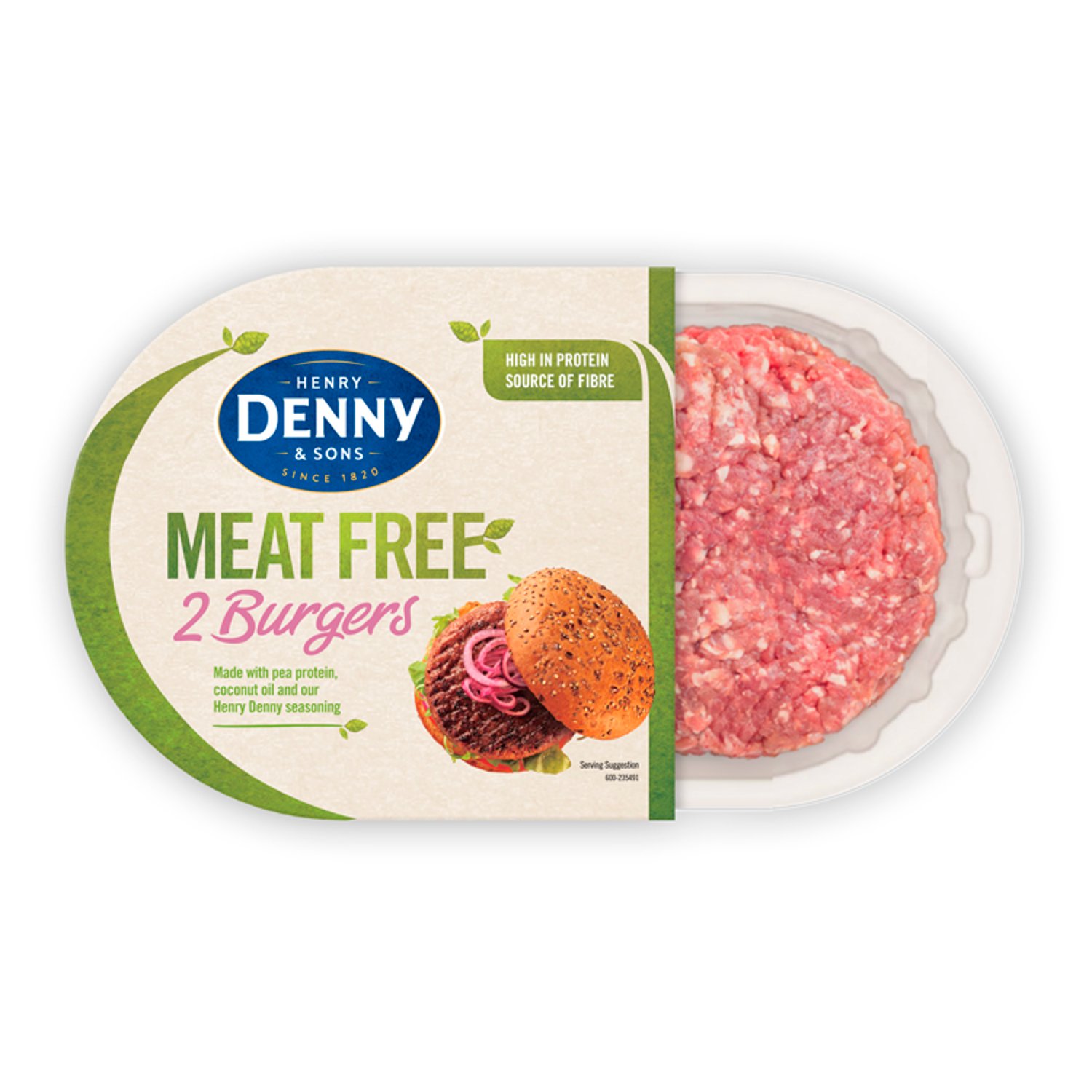Denny Meat Free Burgers 2 Pack (227 g)