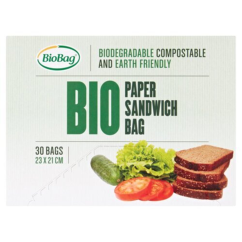 BioBag Compostable & Resealable Food Storage Bags - 20pk