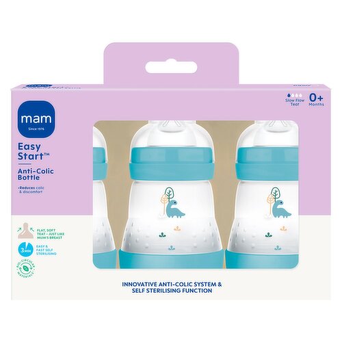 MAM Easy Start Anti-colic Bottle 2 Pack 2+ Months (1 Piece) - Storefront EN