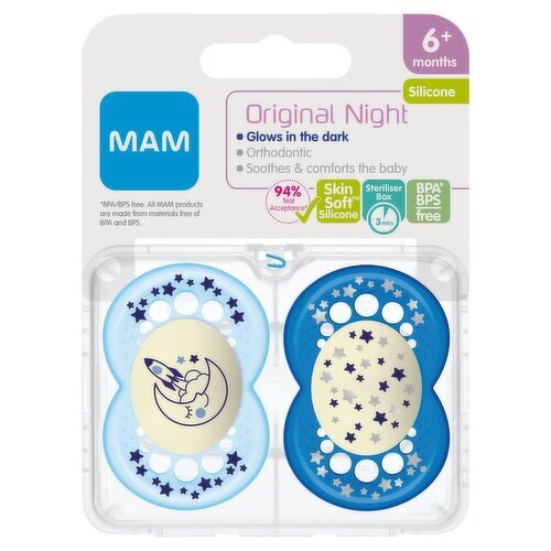 MAM Night Soother 6+ Months (1 Piece)