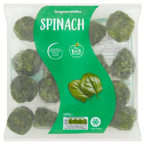 SuperValu Spinach (600 g)