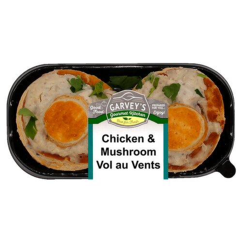 Garvey' Chicken & Mushroom Vol au Vents (1 Piece)