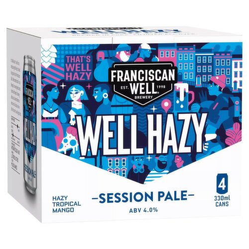 Franciscan Well Well Hazy 4 Pack (330 ml)