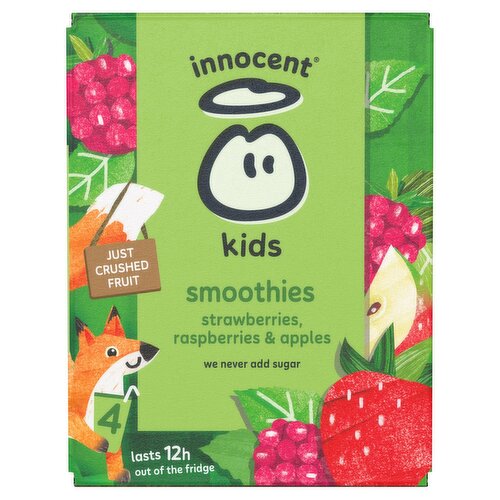 Innocent Strawberry And Raspberry Kids (600 ml)