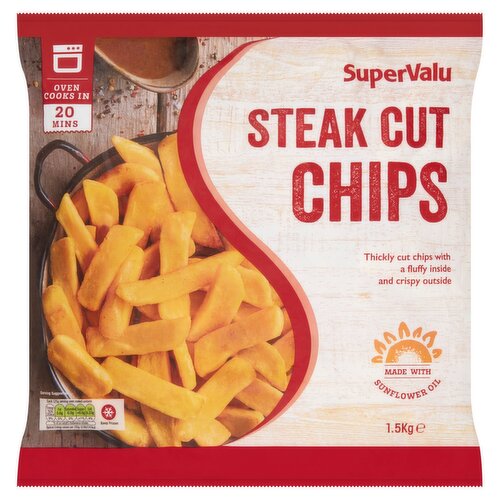 SuperValu Steak Cut Chips (1.5 kg) Storefront EN
