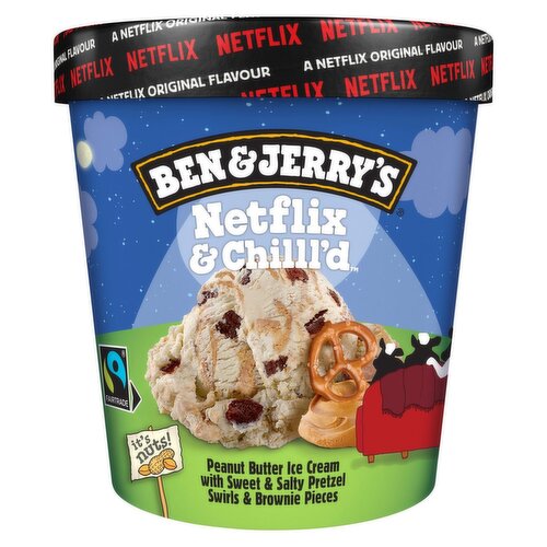 Ben & Jerry's Netflix & Chill'd Ice Cream (465 ml)