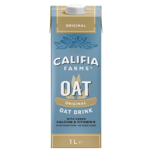 Califia Unsweetened Oatmilk (1 L)