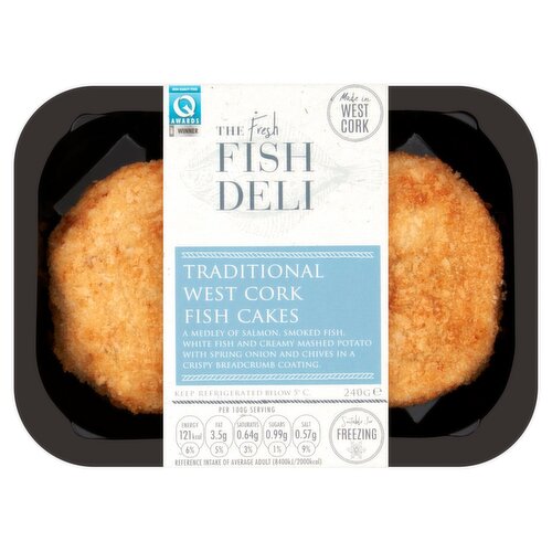 The Fresh Fish Deli Traditional Fish Cake (240 g)