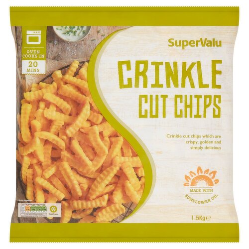 SuperValu Crinkle Cut Chips (1.5 kg) - Storefront EN