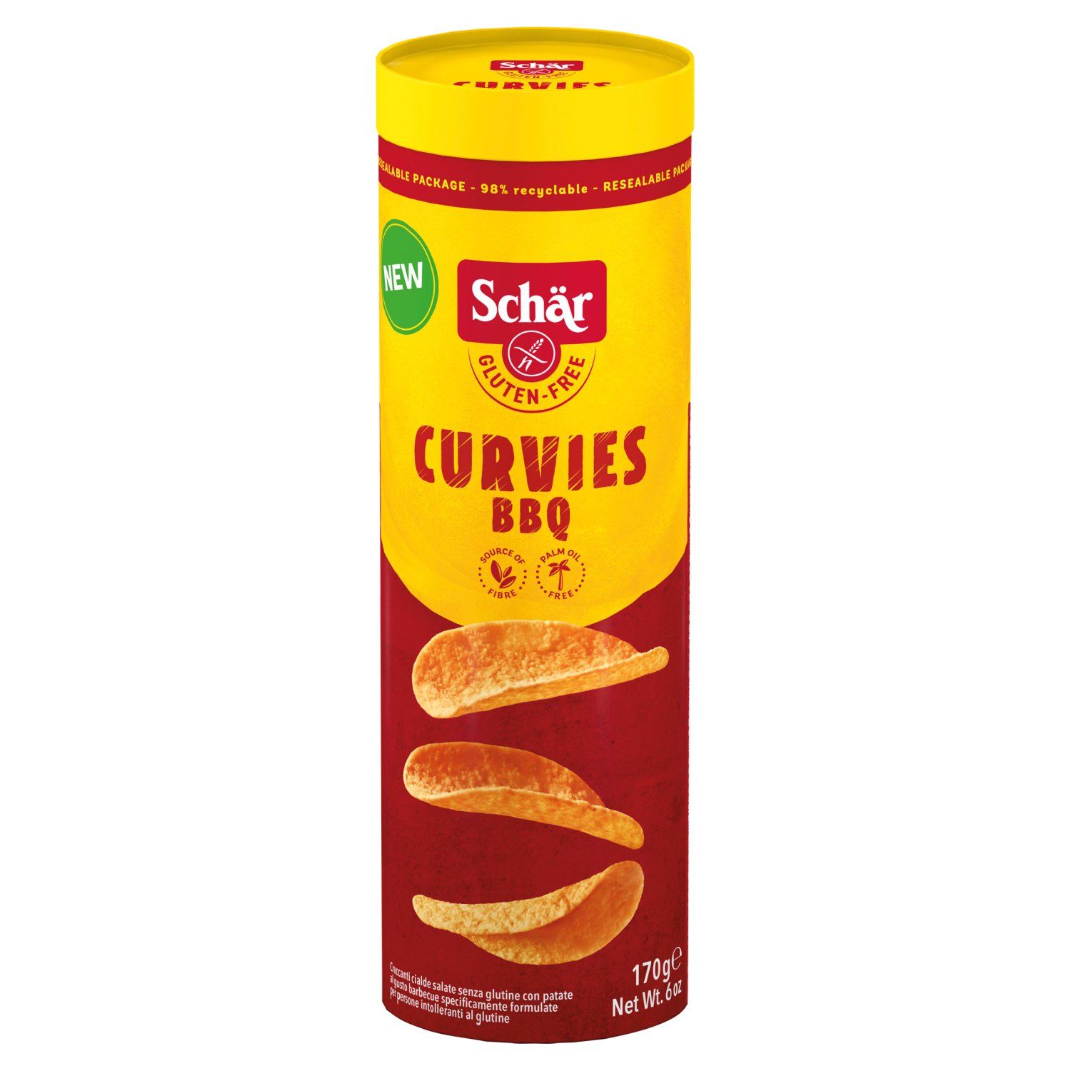 Schar Gluten Free Curvies Bbq (170 g)