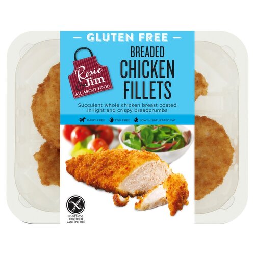 Rosie & Jim Gluten Free Breaded Chicken Fillet (280 g)