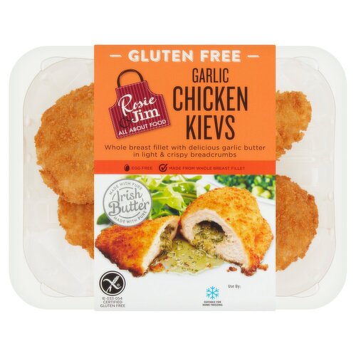 Rosie & Jim Gluten Free Garlic Chicken Kiev (300 g)