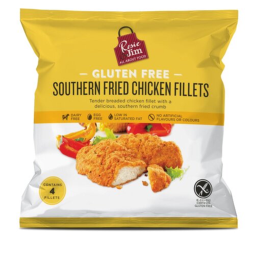 Rosie & Jim Gluten Free Southern Fried Chicken Fillets (400 g)