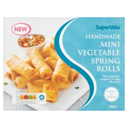 SuperValu Vegetable Spring Rolls (750 g)