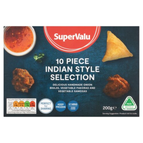 SuperValu Indian Style Selection 10 Pack (200 g)