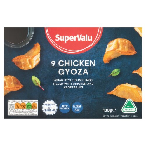 SuperValu Chicken Gyoza 9 Pack (180 g)