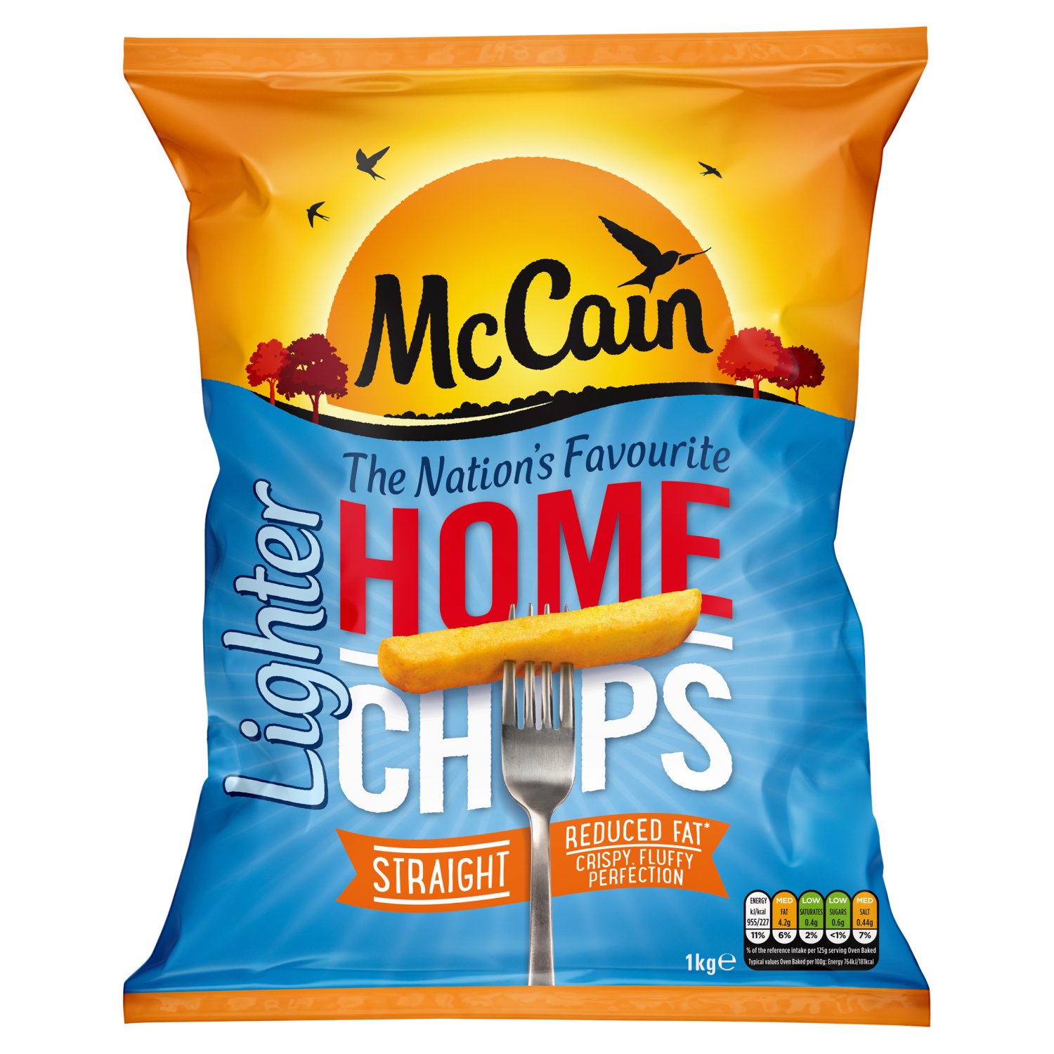 McCain Lighter Home Chips (1 kg)