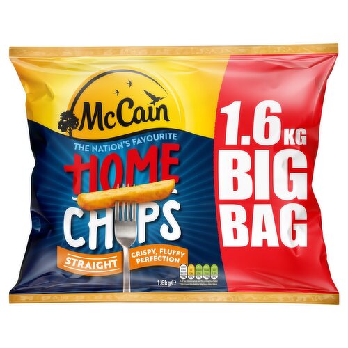 McCain Straight Cut Home Chips  (1.6 kg)