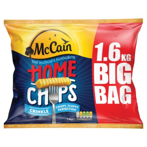 McCain Crinkle Cut Home Chips  (1.6 kg)