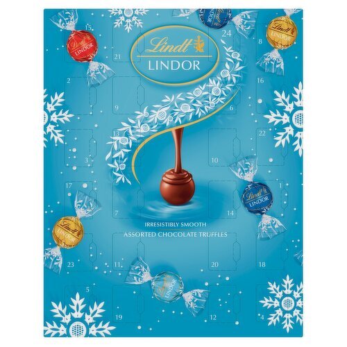 Lindt Lindor Milk & White Advent Calendar (300 g)
