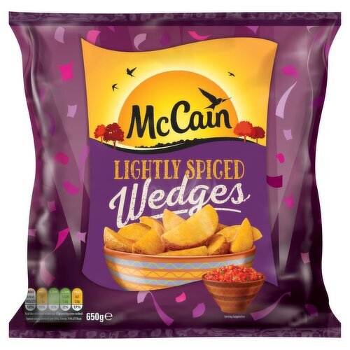 McCain Lightly Spiced Wedges (650 g)