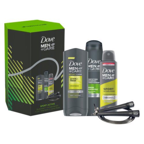 Dove Men+Care Sports Active Trio & Jump Rope Gift Set (1 Piece)