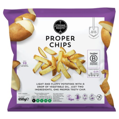 Strong Roots Proper Chips (650 g)