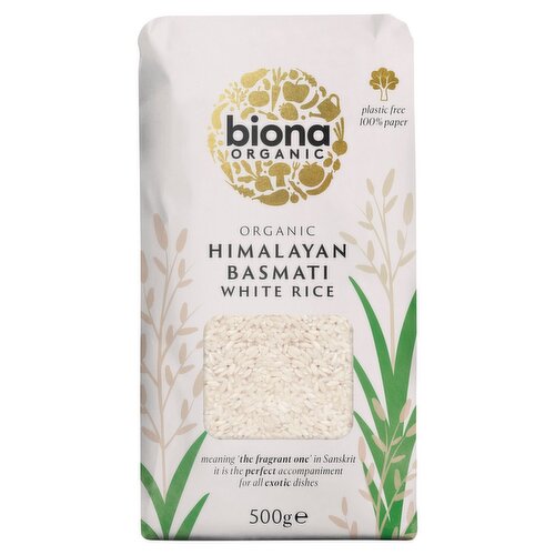 Biona Organic Basmati White Rice (500 g)