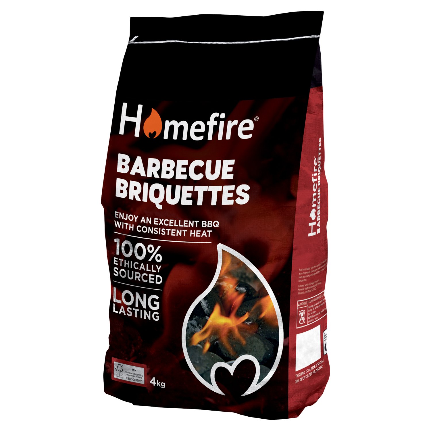 Homefire Bbq Briquettes 4kg (4 Piece)