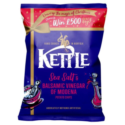 Kettle Crisps Salt & Vinegar (130 g)