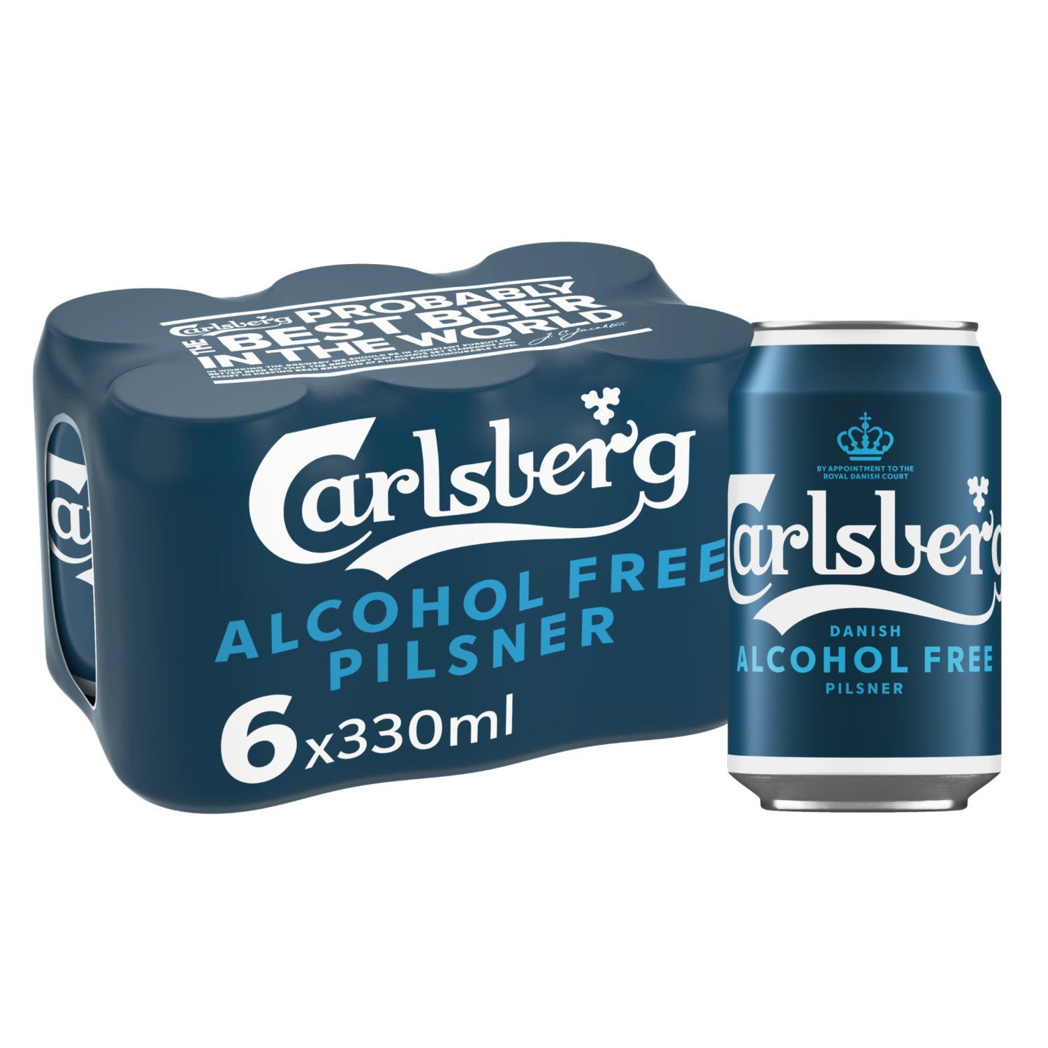 Carlsberg 0.0% 6 Pack (330 ml)