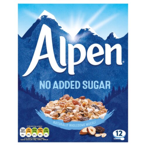 Alpen Muesli No Added Sugar (550 g)