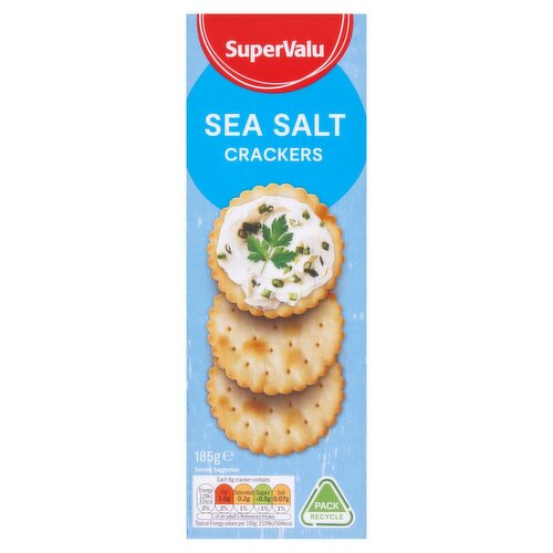 SuperValu Sea Salt Crackers (185 g)